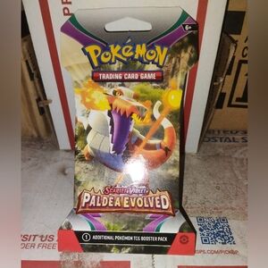 Pokemon TCG Scarlet And Violet Paldea Evolved Booster Pack